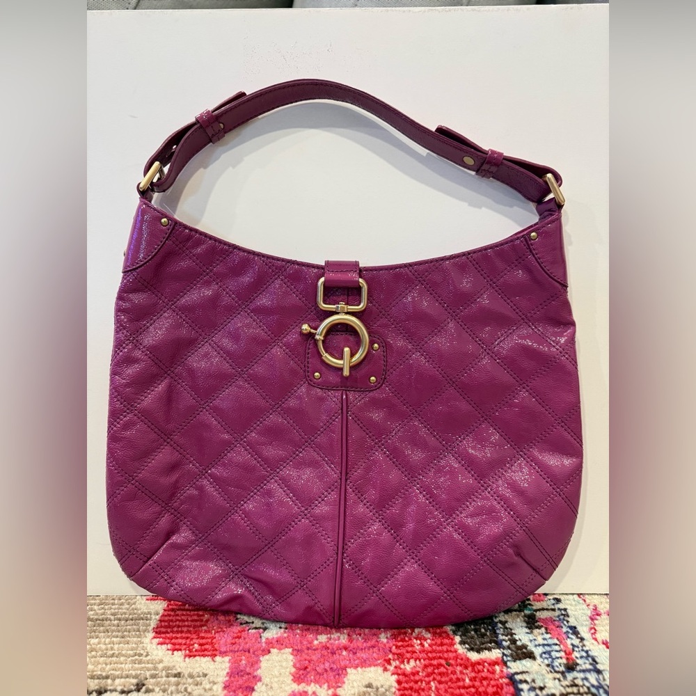 J. Crew Pink Quilted 100% Leather Shoulder Bag - NWOT